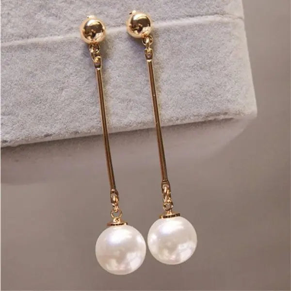 Elegant Zircon Crystal Dangel Earrings For Women Simulation Pearl Rhinestone Butterfly Drop Earring Wedding Party Jewelry Gifts