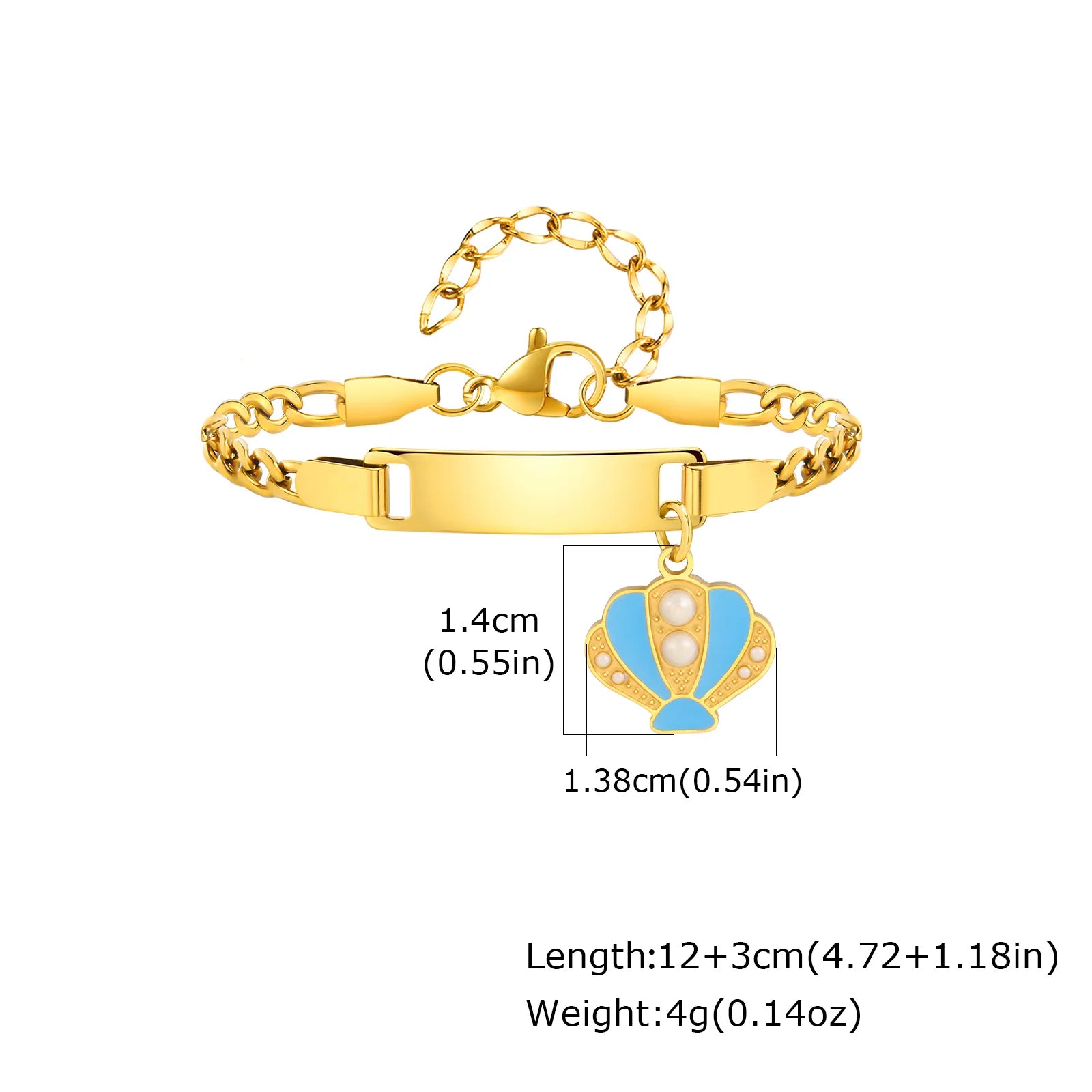 Cute Free Customized Name Bracelet for Baby,Birthday Anniversary Personalized Link Chain Bracelets,A Gift of Love from Parents