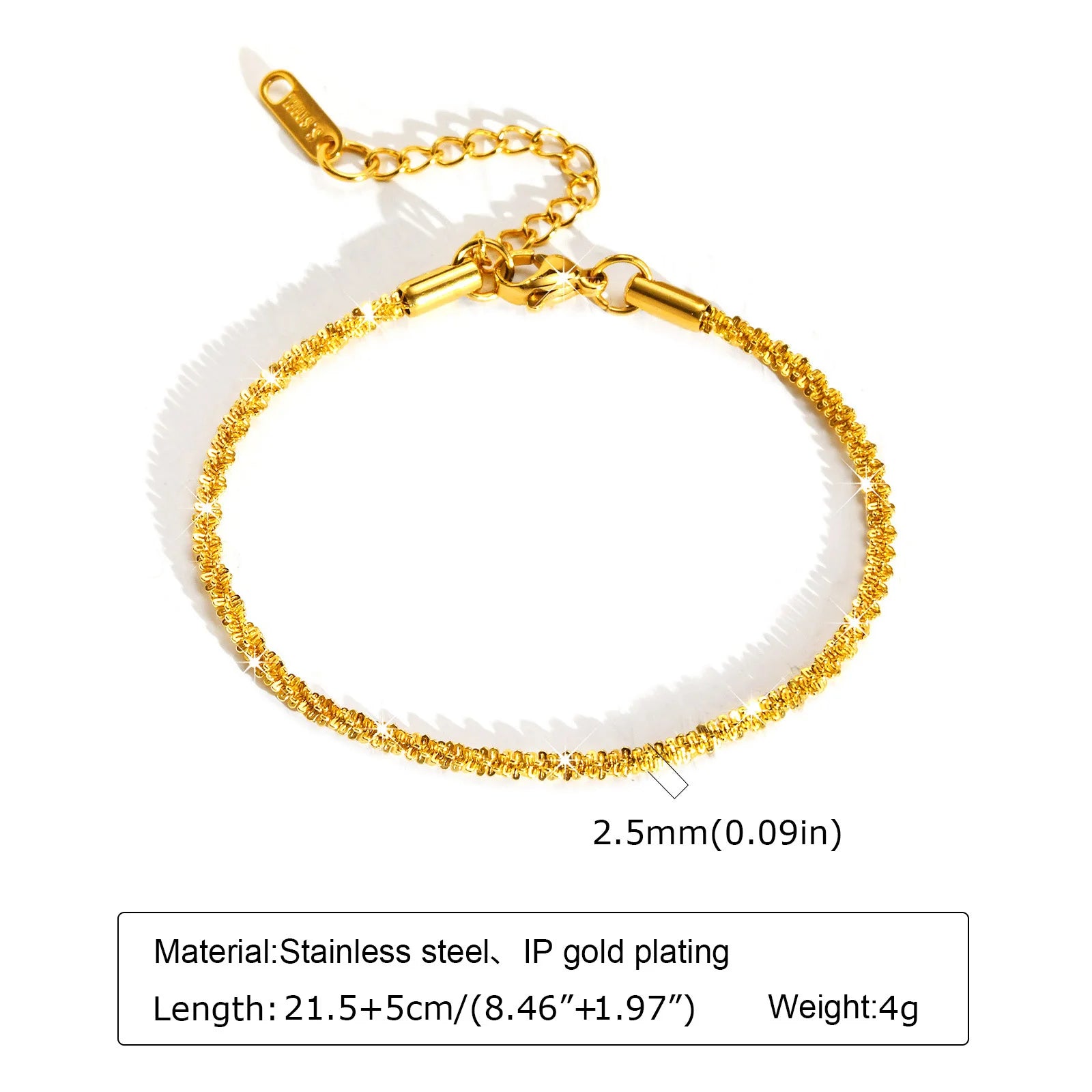 Stainless Steel Pearl Anklets Bracelet for Women, 18k Gold Plated  Foot Chain Adjustable Stackable Bracelets on Leg Jewelry